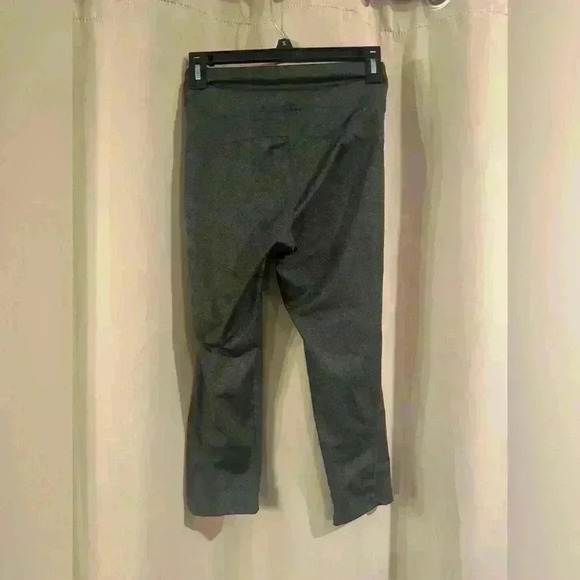 Women’s Gray Adidas Workout Capris - Picture 2 of 8